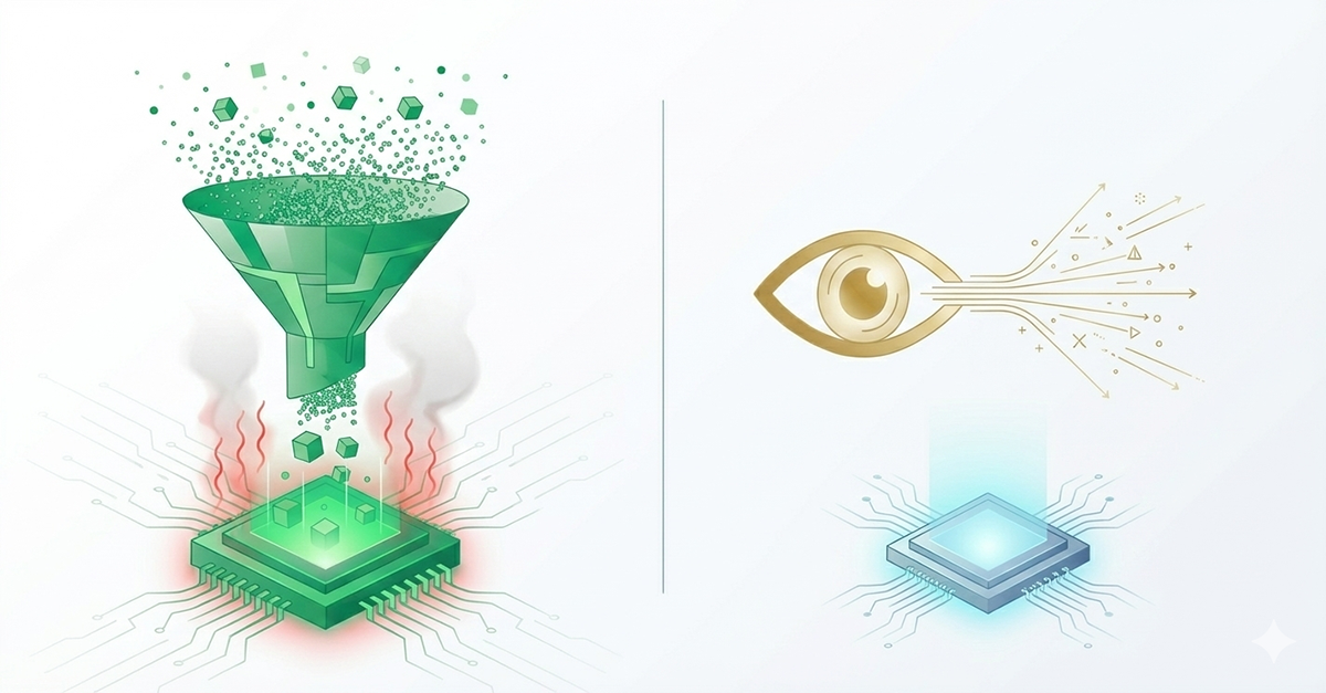 Why “More Data” isn’t the answer for the future of Sensing.